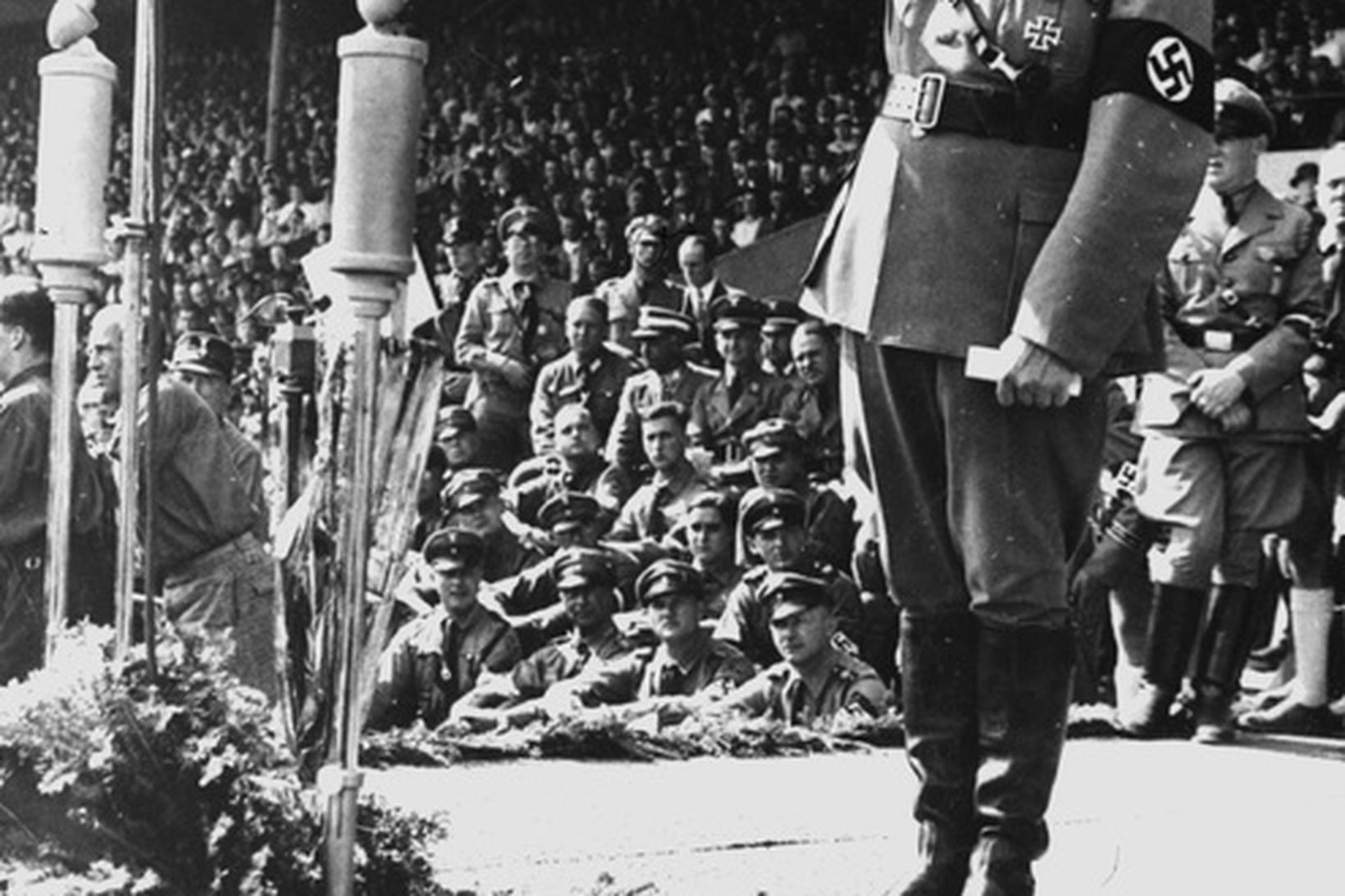 Adolf Hitler, foringi þýska Nasistaflokksins.