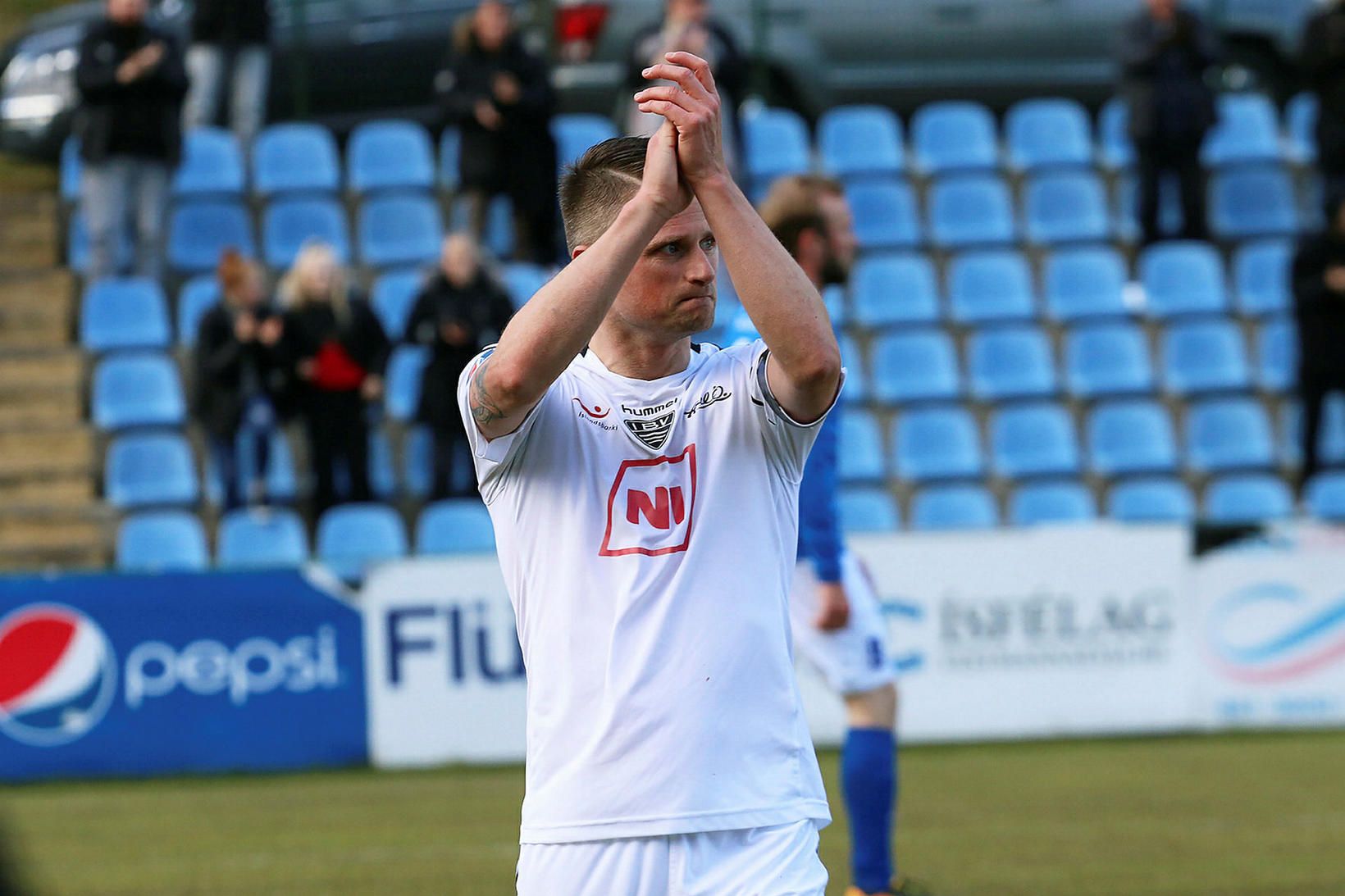 Gunnar Heiðar Þorvaldsson kveður Eyjamenn árið 2018.