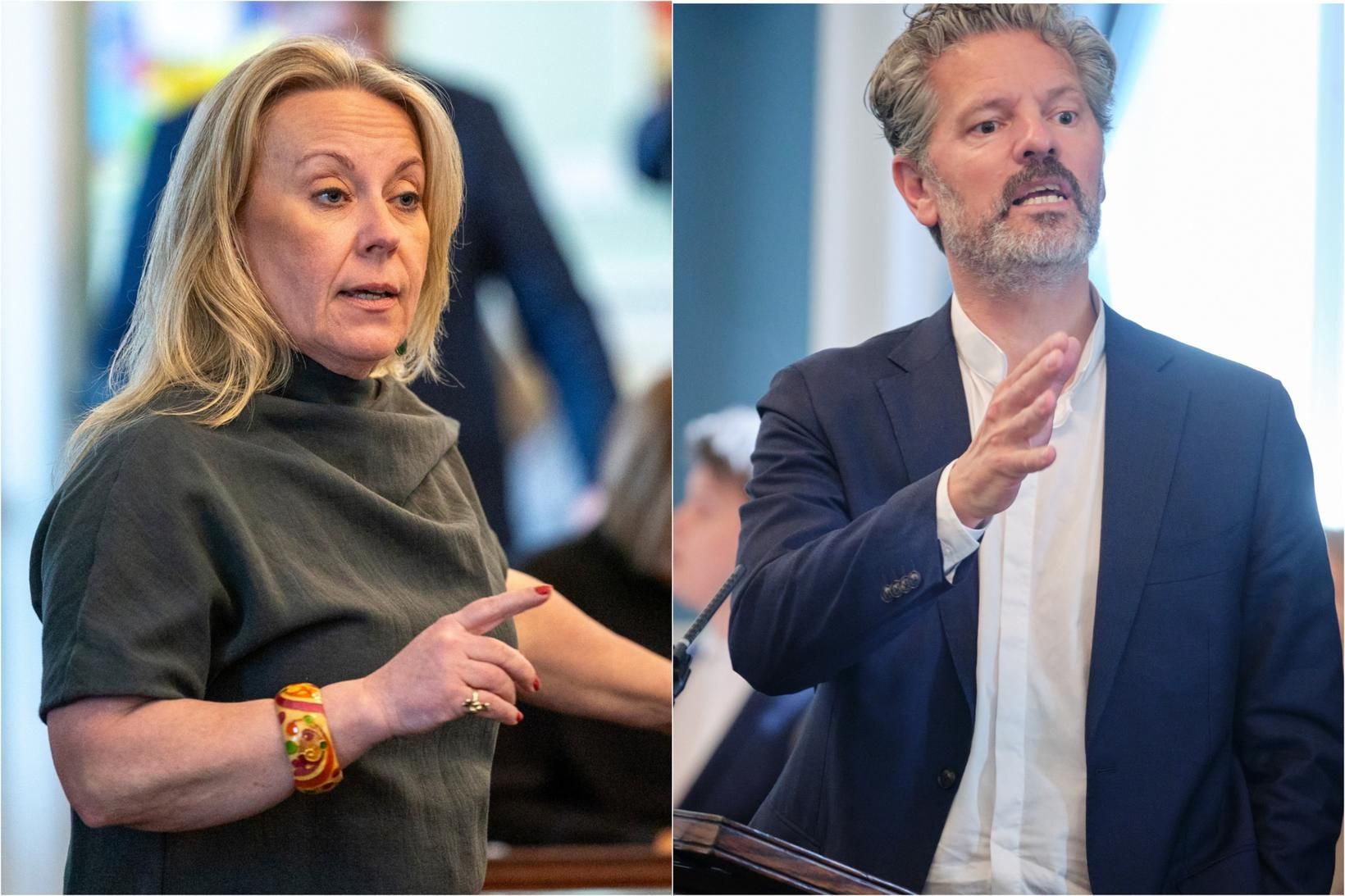 Deildar meiningar um Silfrið á þingi