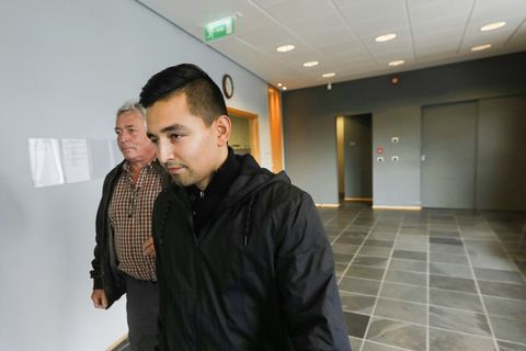 Ni­kolaj Ol­sen at Reykjanes District Court last week.