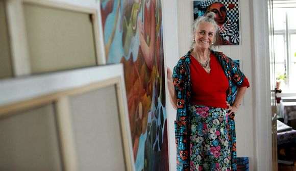 Hjördís Frímann selur litríkasta heimili Norðurlands 