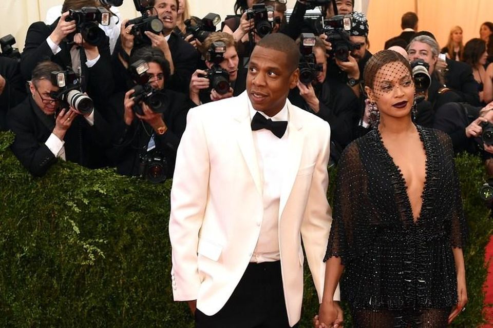 Stjörnuparið Beyoncé og Jay Z héldu upp á 45 ára afmæli hins síðarnefnda á Íslandi
