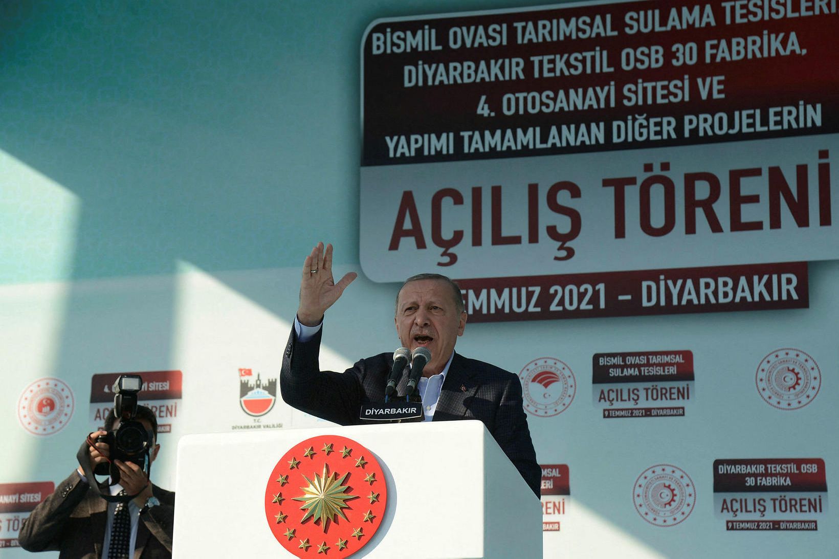 Recep Tayyip Erdogan, forseti Tyrklands.