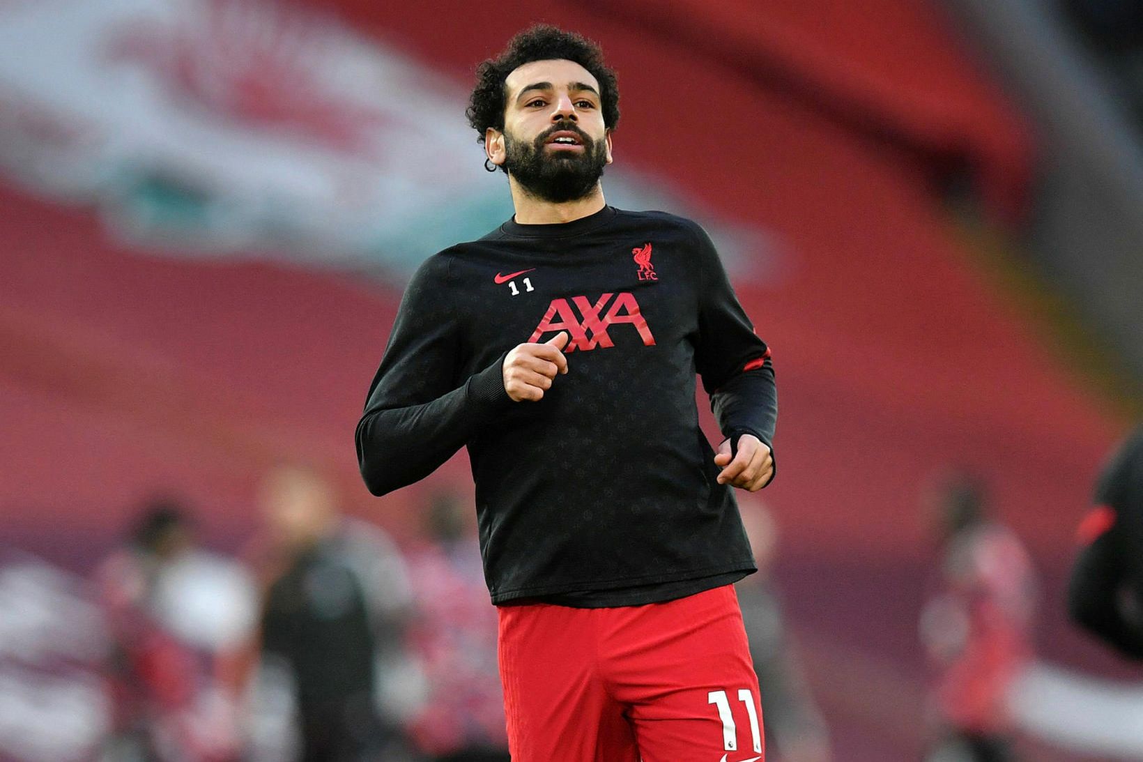 Mohamed Salah hefur skorað 111 mörk fyrir Liverpool í öllum …