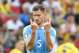 Jan Vertonghen lék 157 leiki fyrir A-landslið Belgíu.
