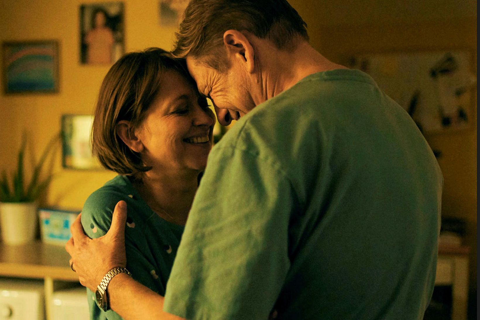 Nicola Walker og Sean Bean í hlutverkum sínum í Hjónabandi.