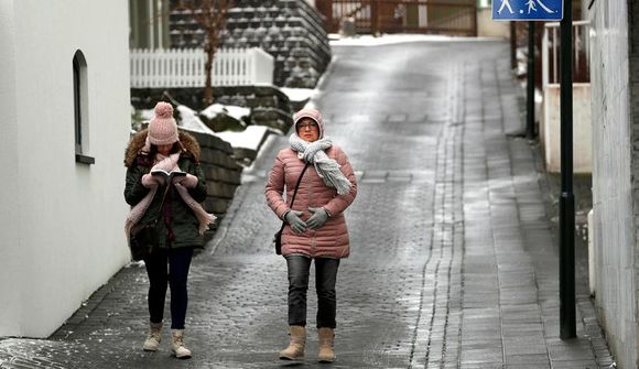 Norðanátt og allt að níu stiga frost