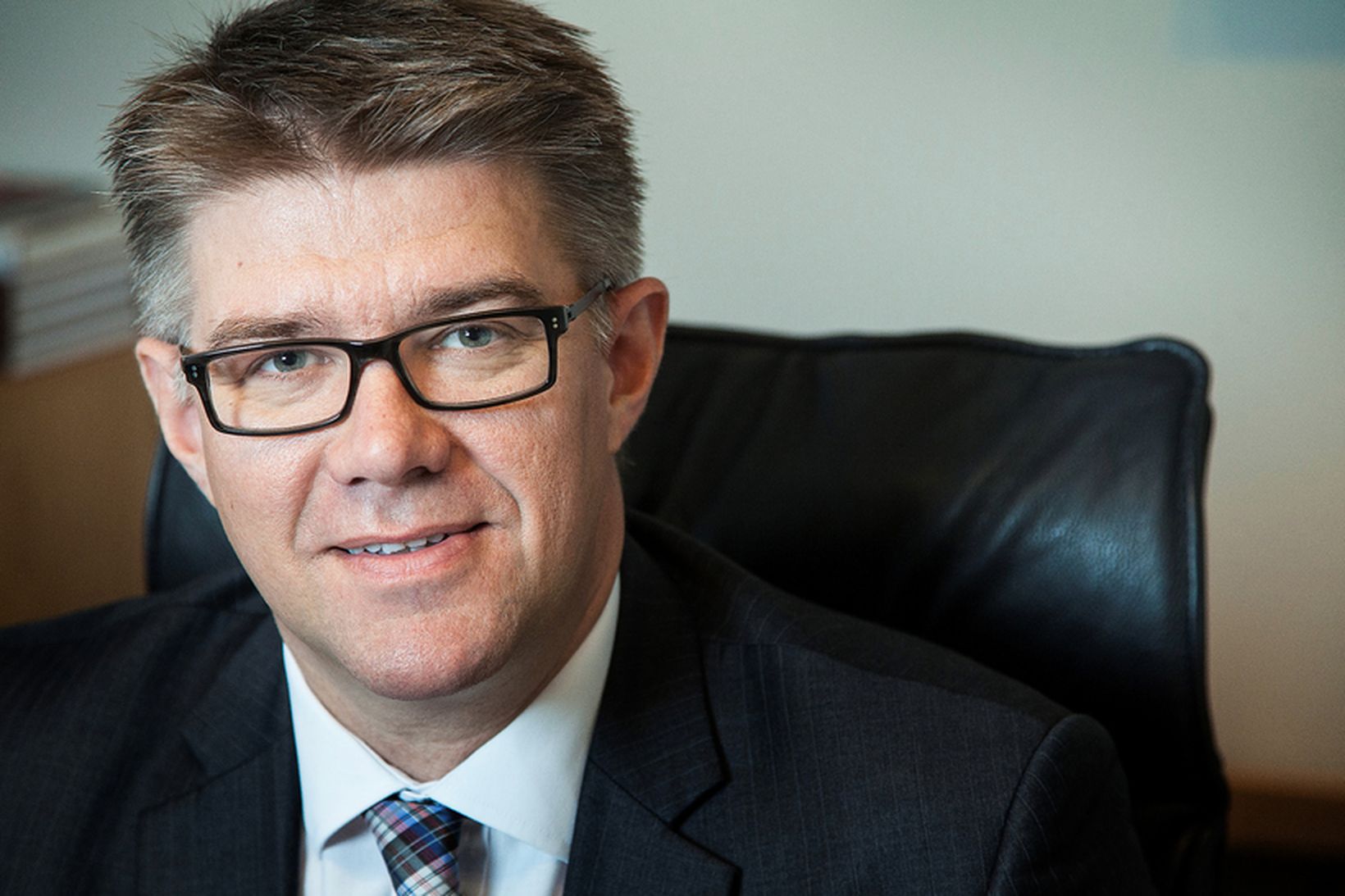 Gunnar Bragi Sveinsson, sjávarútvegs- og landbúnaðarráðherra.