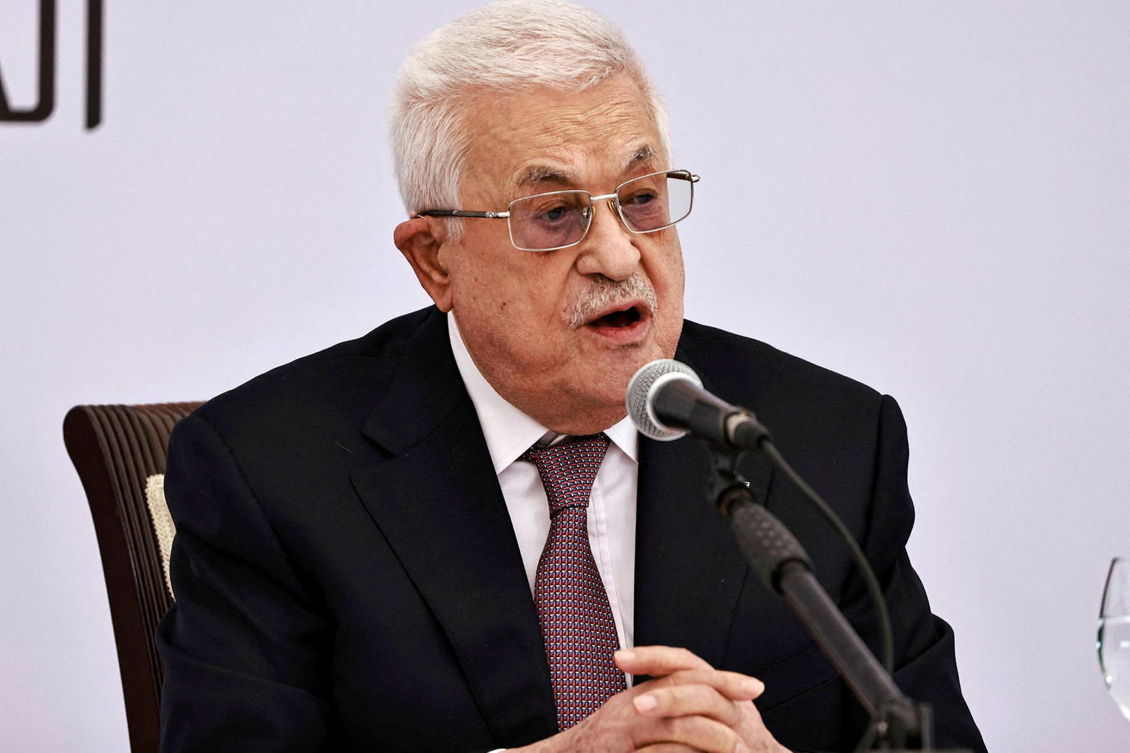 Mahmud Abbas, forseti Palestínu.