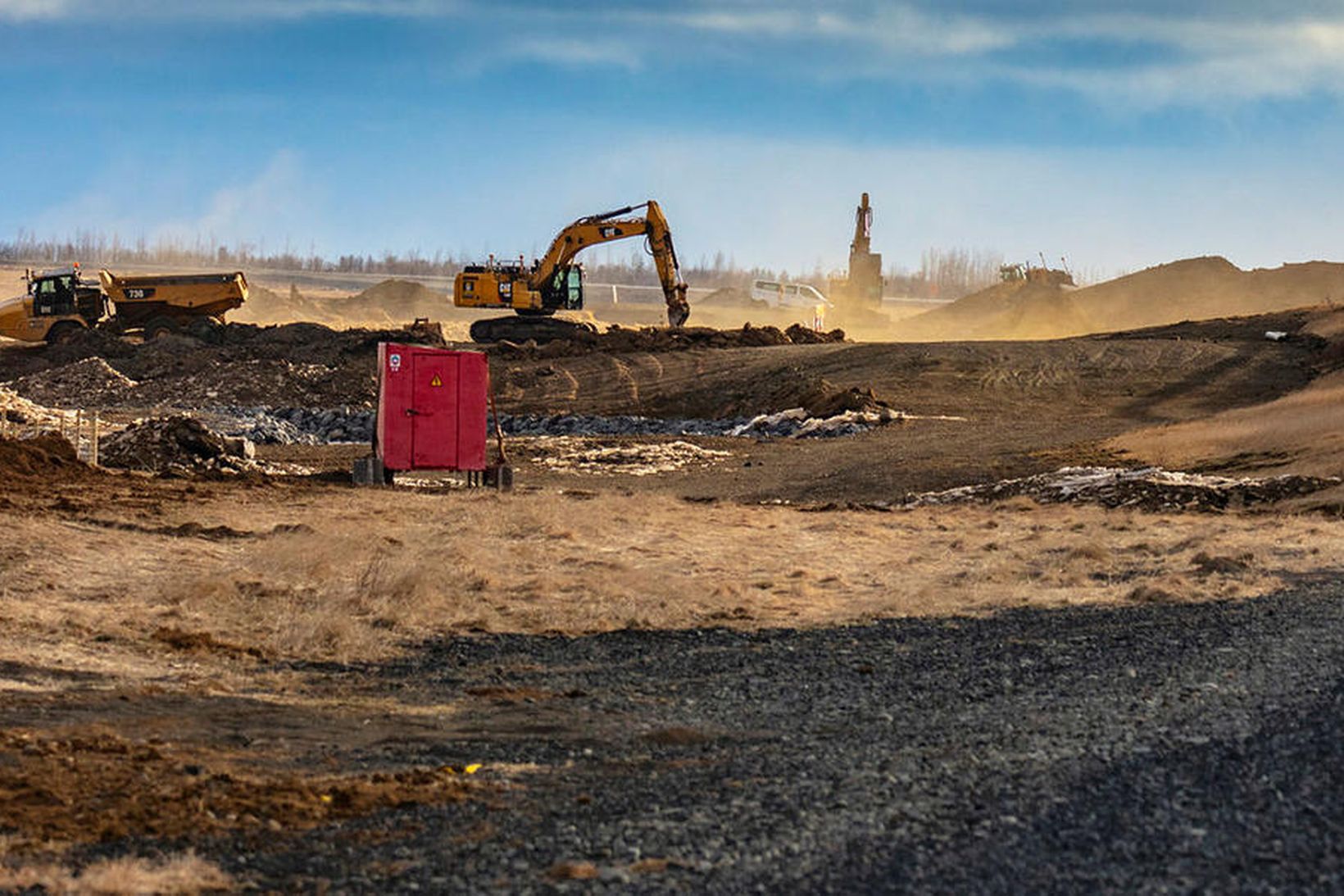 Tvöföldun vegarins á milli Hveragerðis og Selfoss.