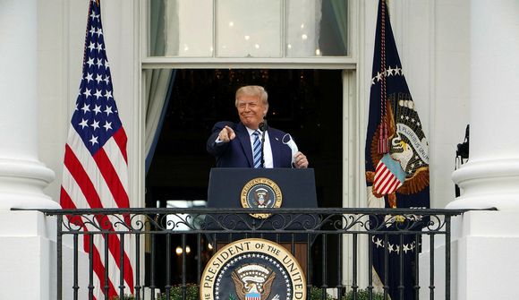 Segir Trump ekki lengur smitandi