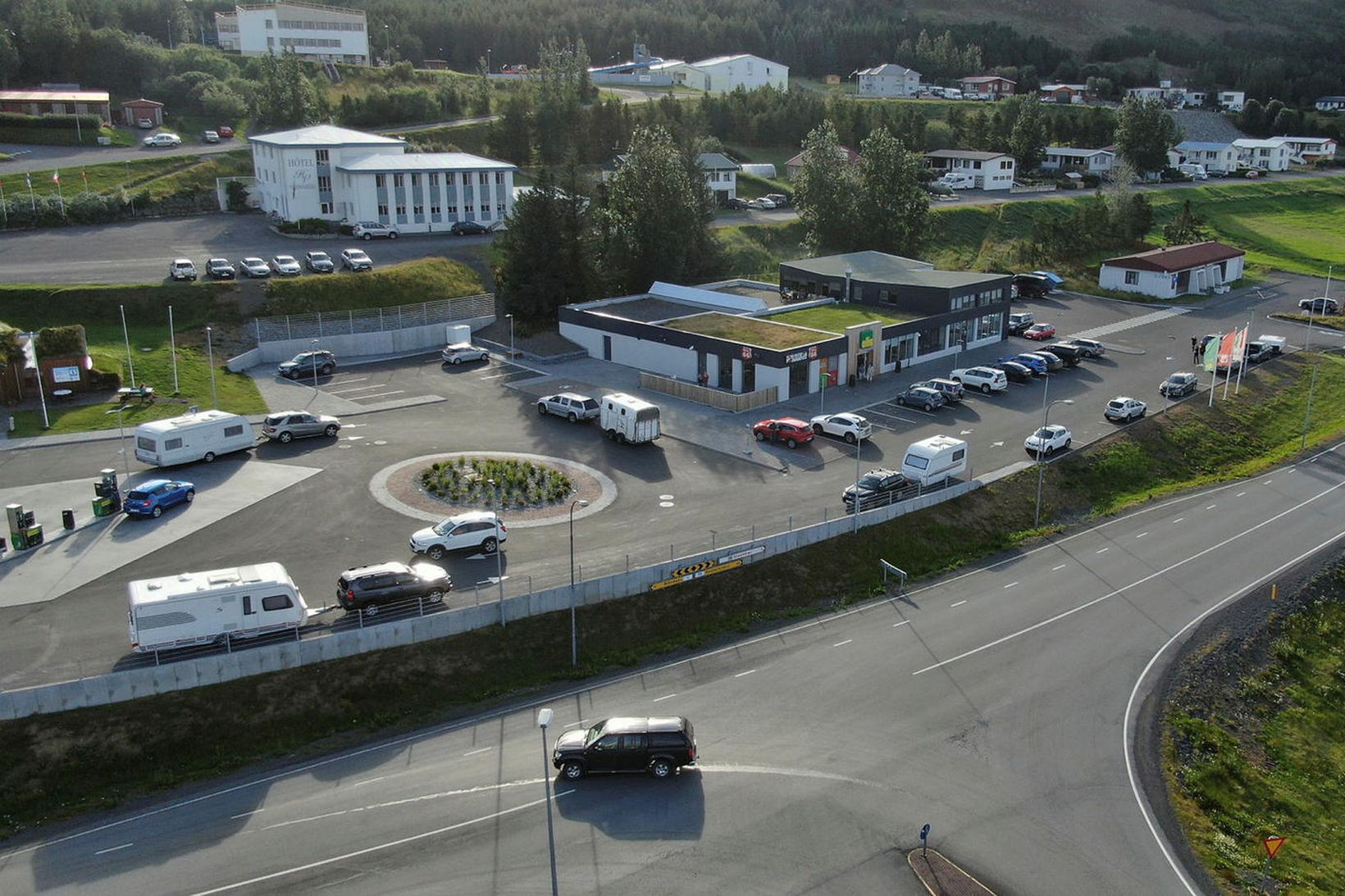 Þriggja ára drengur á gjörgæslu eftir slysið