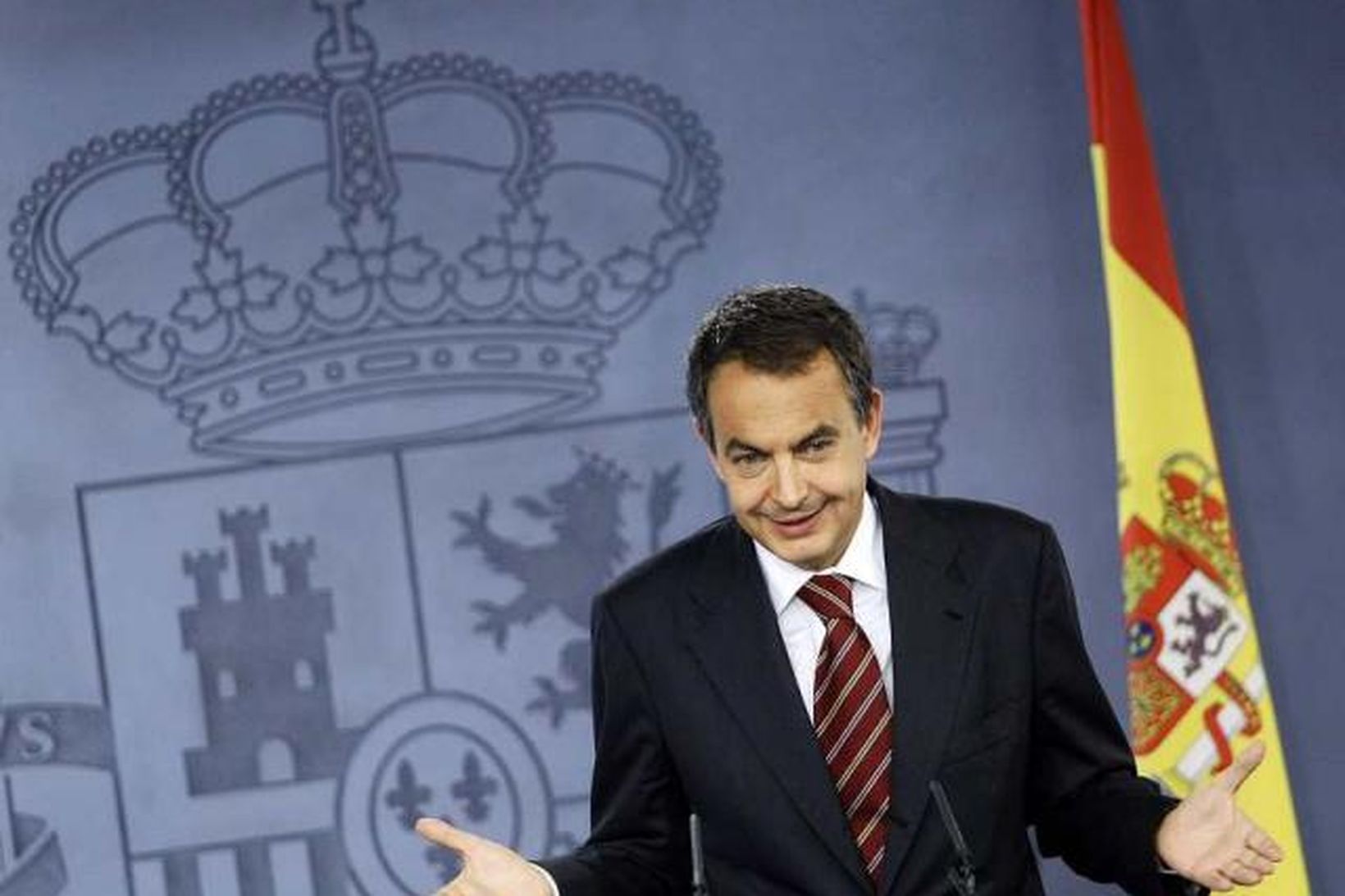 Jose Luis Rodriguez Zapatero, forsætisráðherra Spánar.