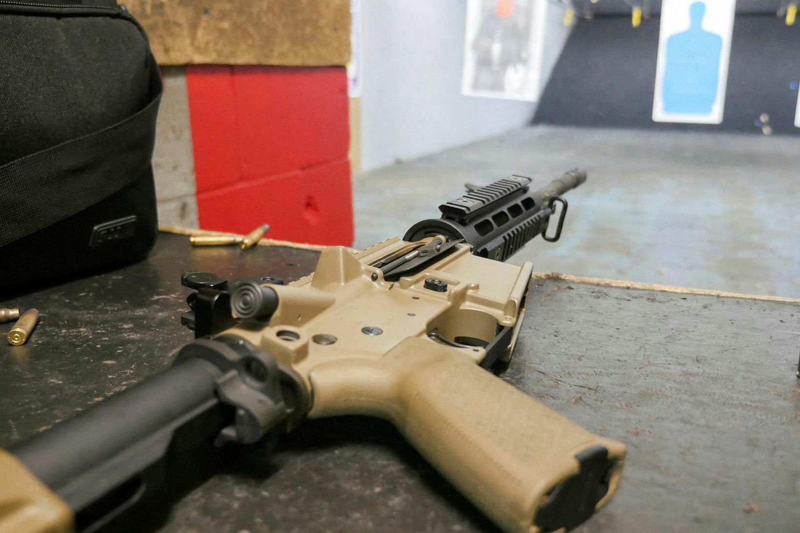 AR-15 hríðskotabyssur hafa verið notaðar í skotárásum í Bandaríkjunum.