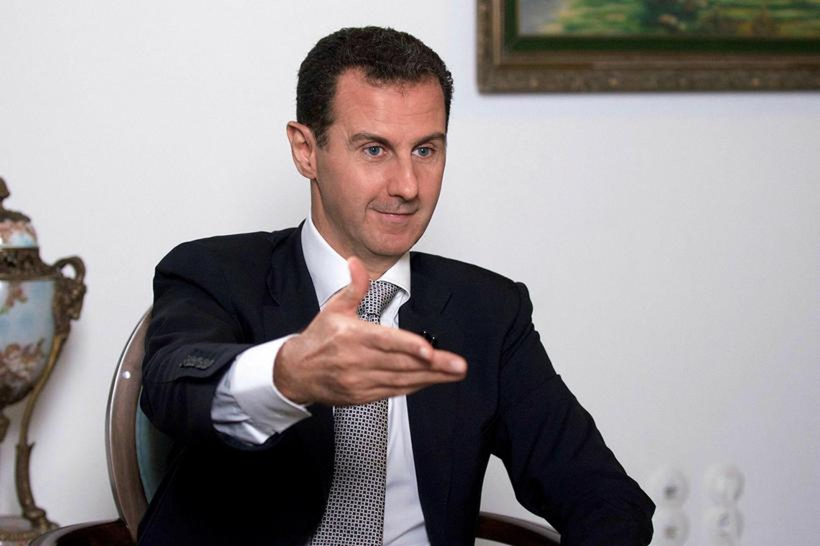 Forseti Sýrlands, Bashar al-Assad.