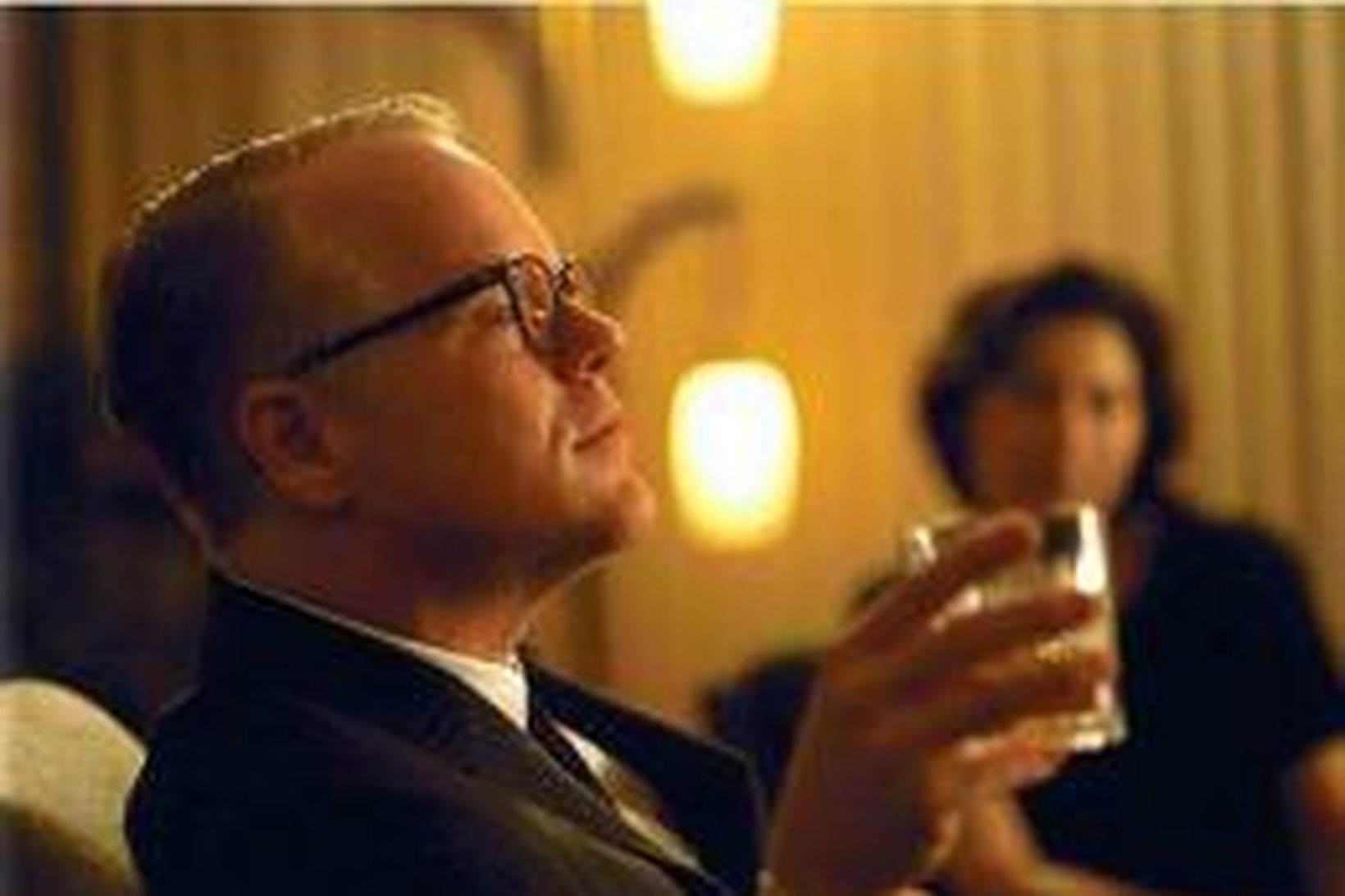 Hoffman í hlutverki Capotes í kvikmyndinni Truman.