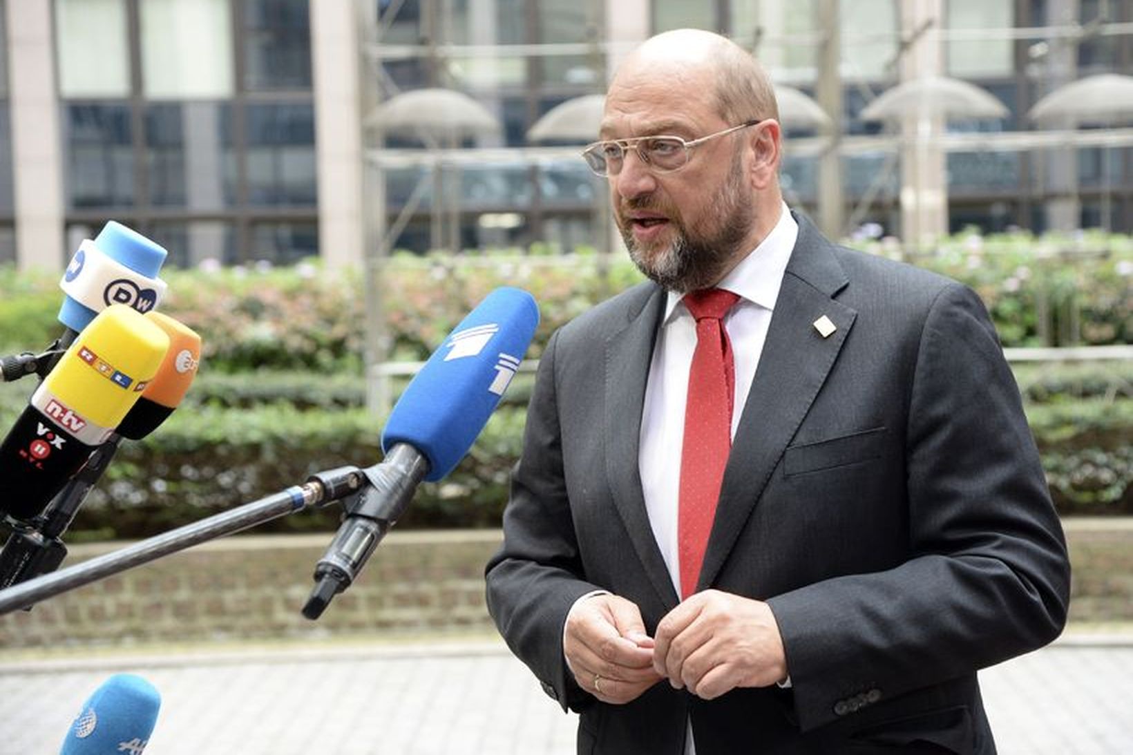 Martin Schulz, forseti Evrópuþingsins.