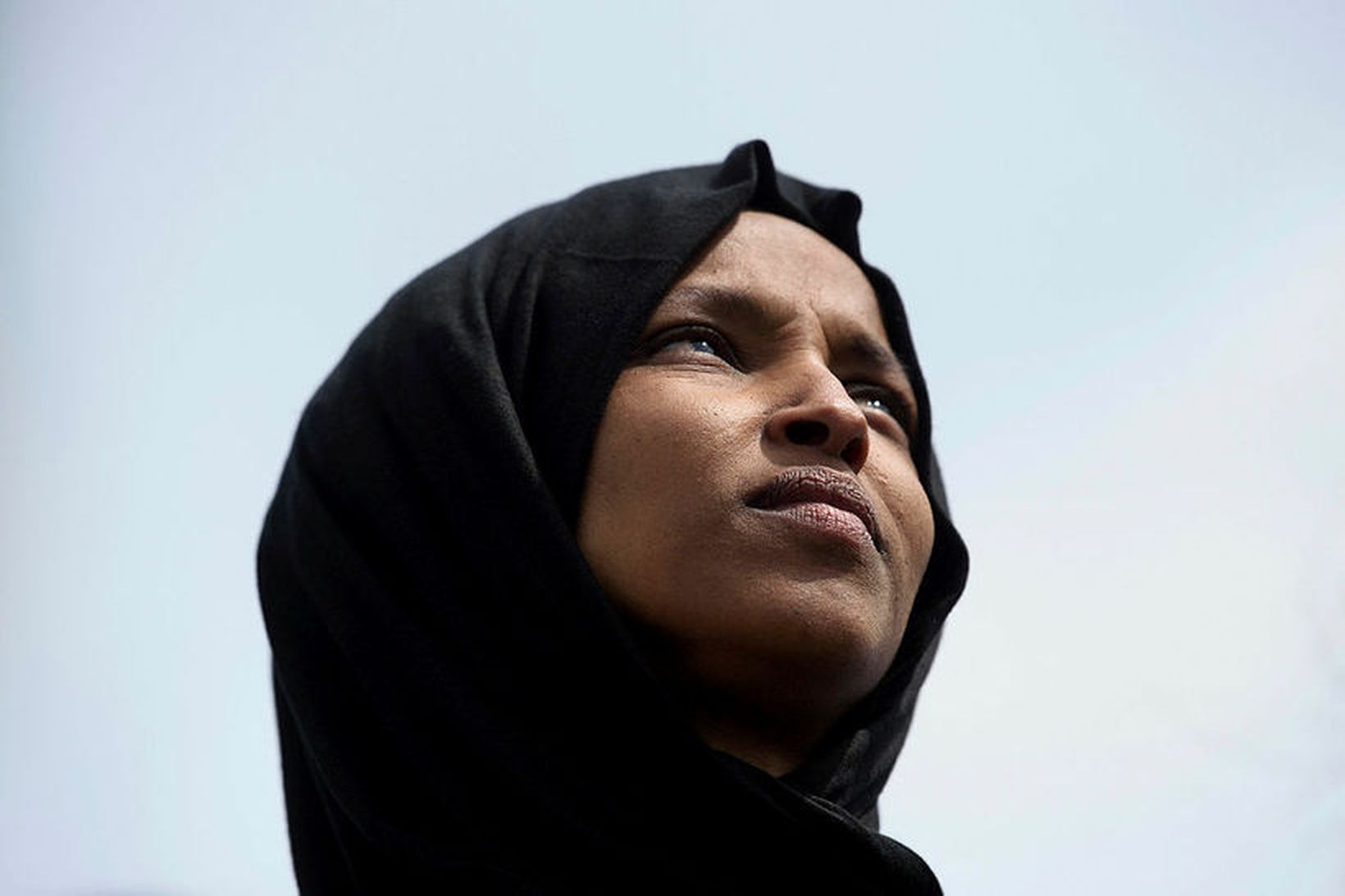 Ilhan Omar hefur verið gagnrýnd fyrir að gera lítið úr …