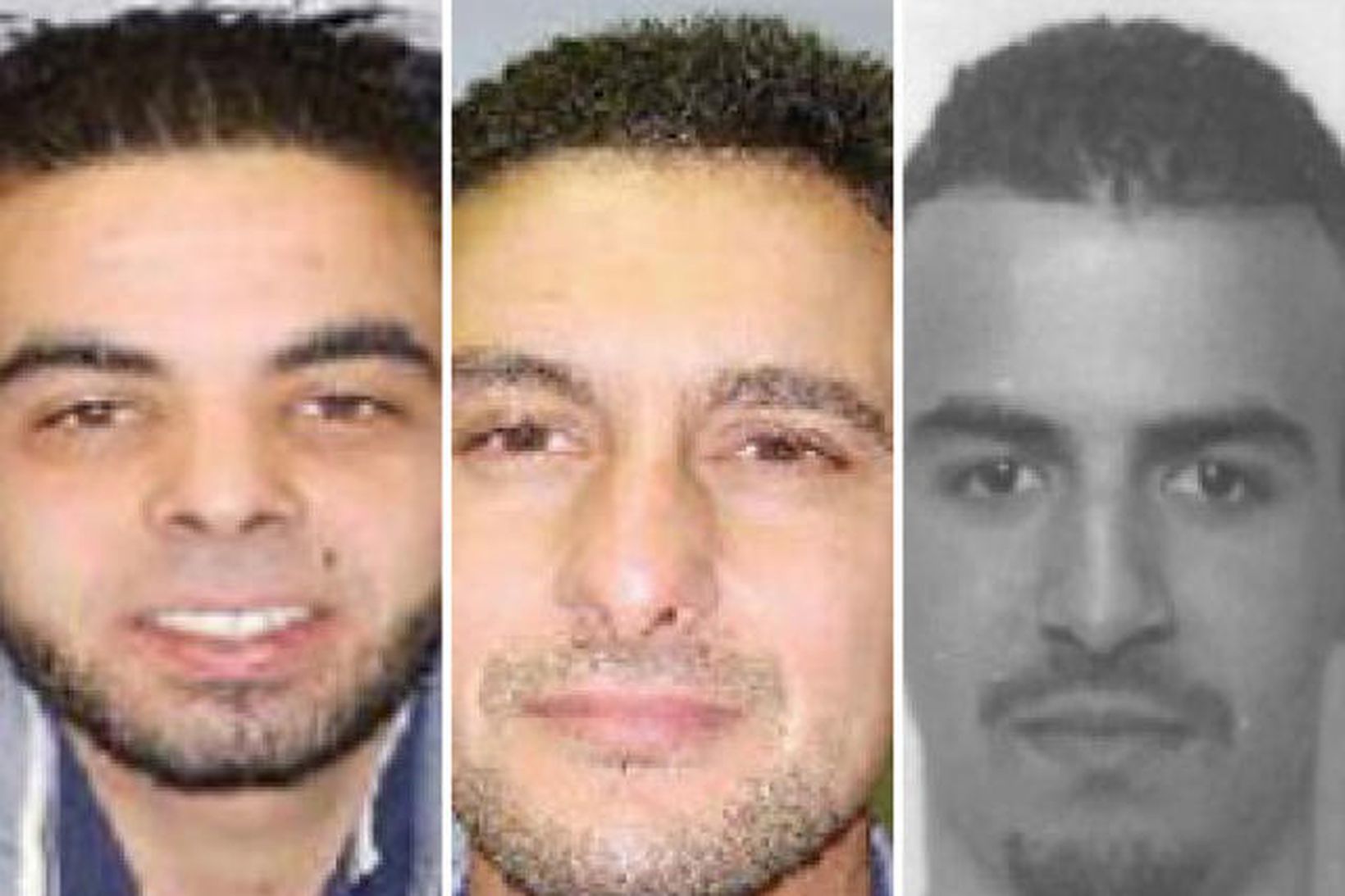 Mohammed Johry, Abdel Had Kahajary Mulloul og Ashraf Sekkaki flýðu …