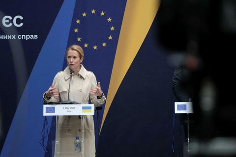 Kaja Kallas utanríkismálastjóri Evrópusambandsins.