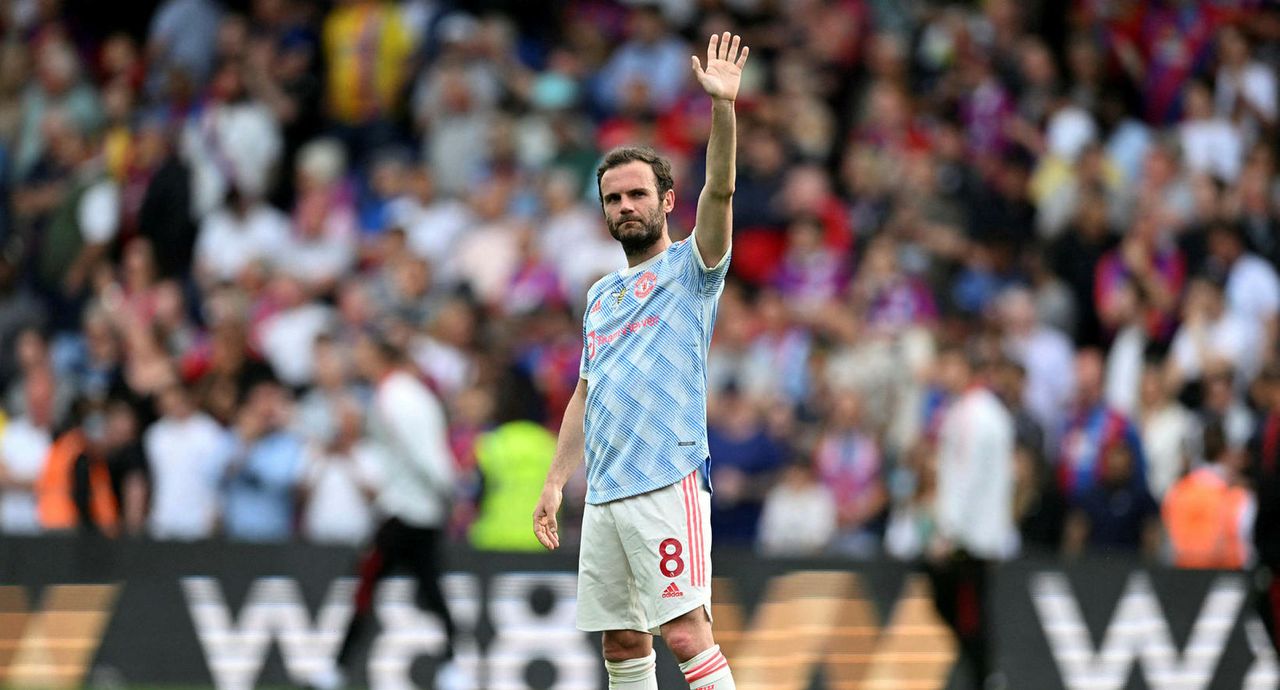 Juan Mata er hann lék með Manchester United.