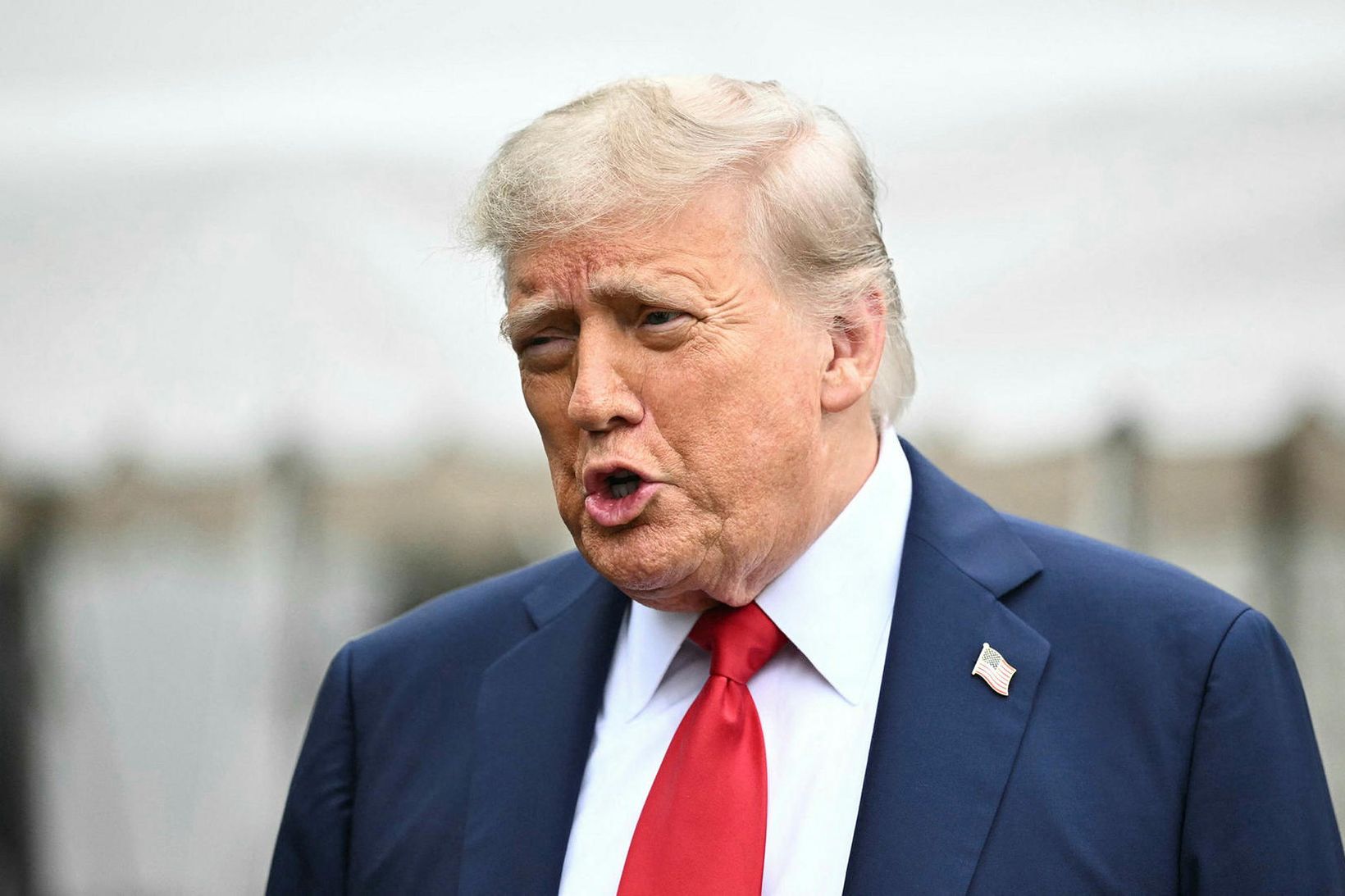 Donald Trump Bandaríkjaforseti.