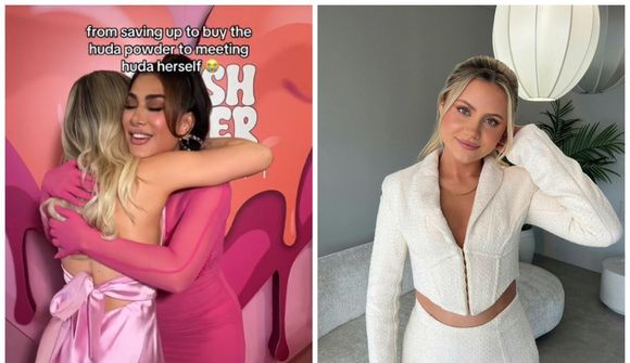 Embla hitti förðunardrottninguna á bak við Huda Beauty