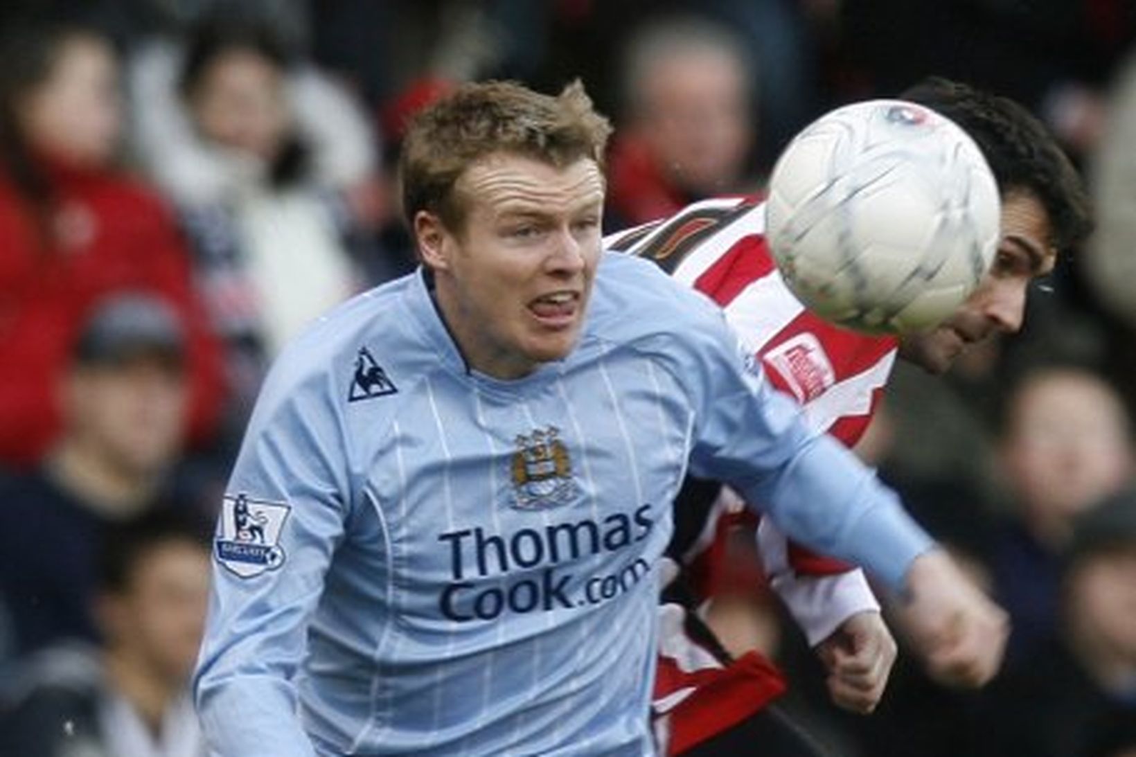 Michael Ball hjá Man.City og Kieth Gillespie hjá Sheffield United …