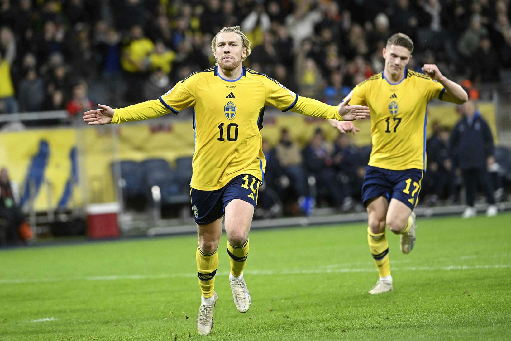 Sænski landsliðsmaðurinn Emil Forsberg.