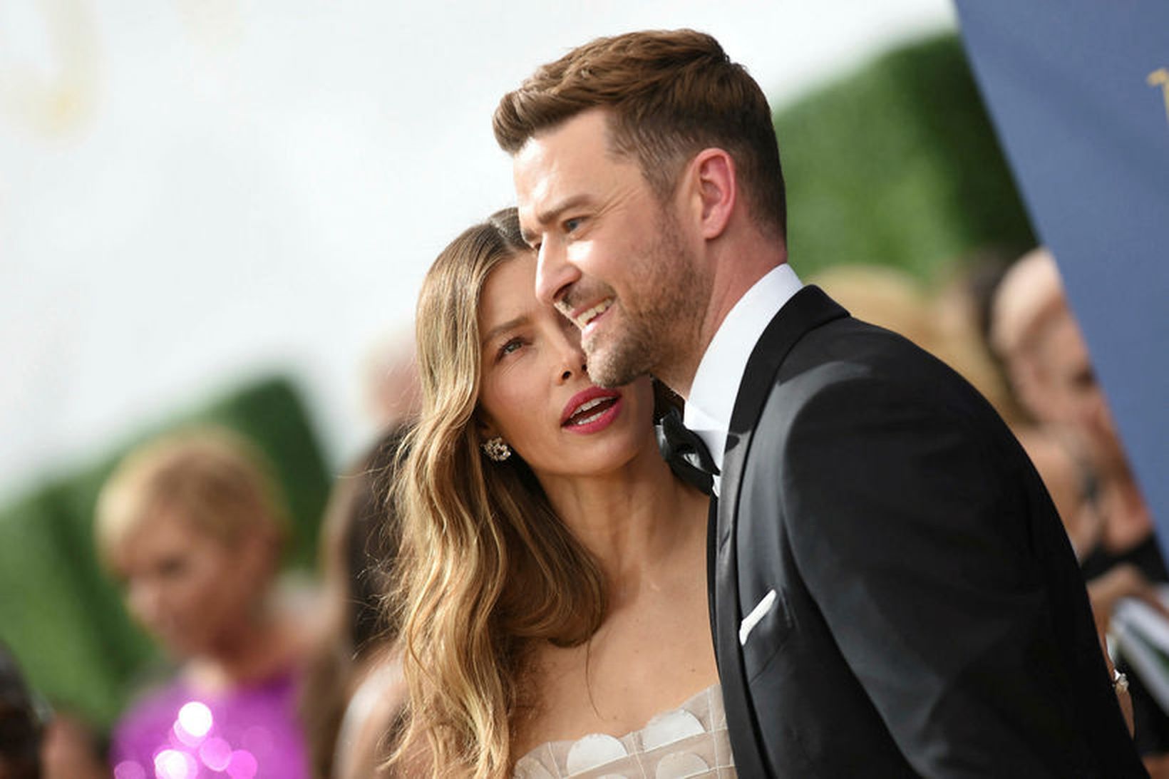 Jessica Biel og Justin Timberlake eiga þriggja ára son.