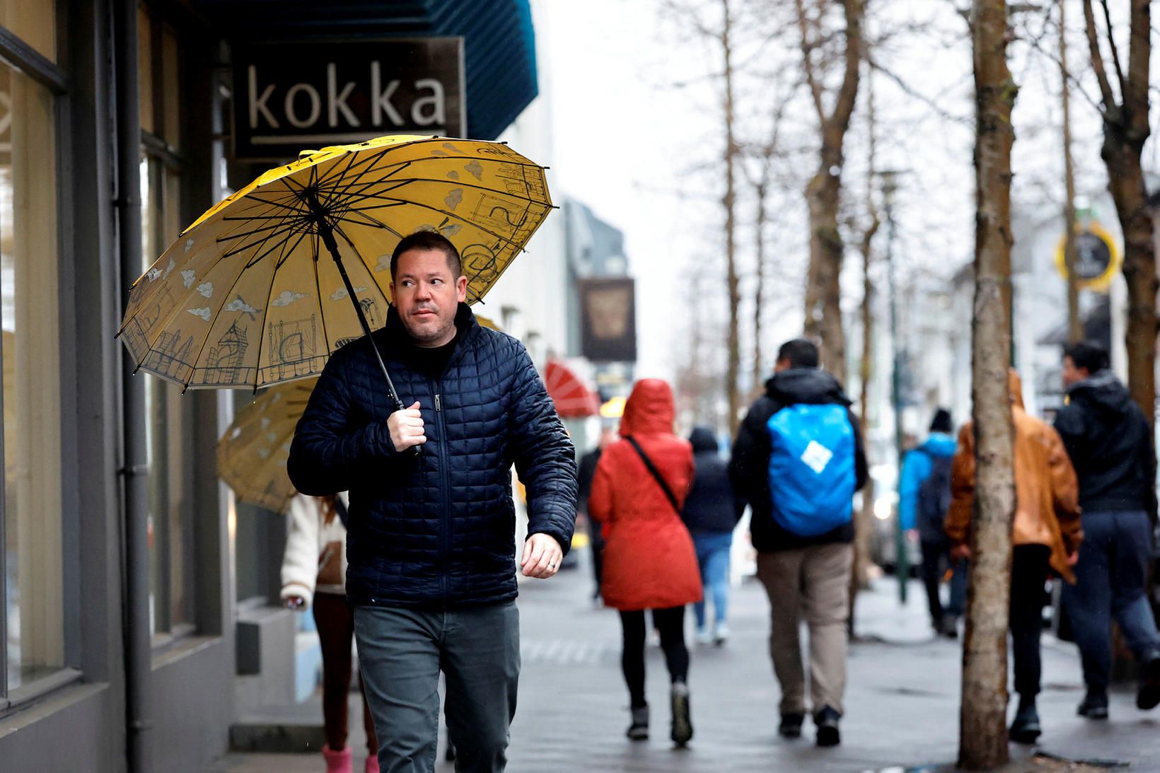 Úrkoma hefur mælst óvenju mikil í Reykjavík í apríl.