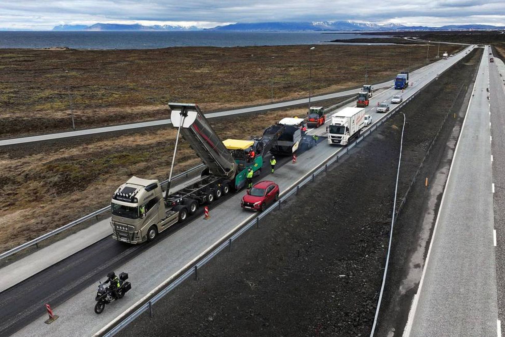 Malbikun Reykjanesbrautar frestað