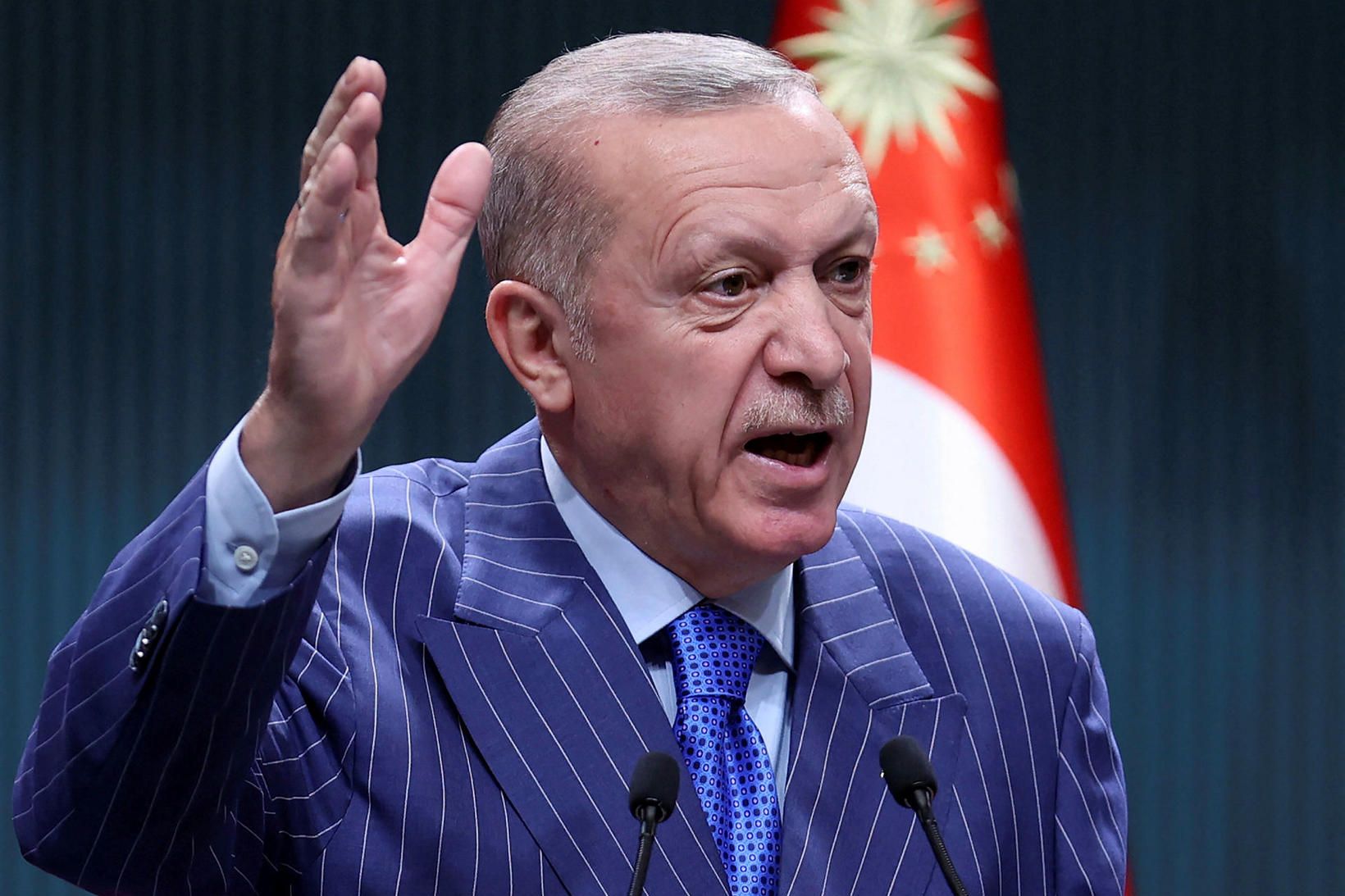 Recep Tayyib Erdogan, forseti Tyrklands.