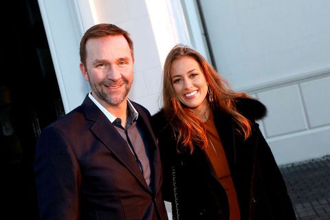 Skúli Mogensen og Gríma Björg Thorarensen.