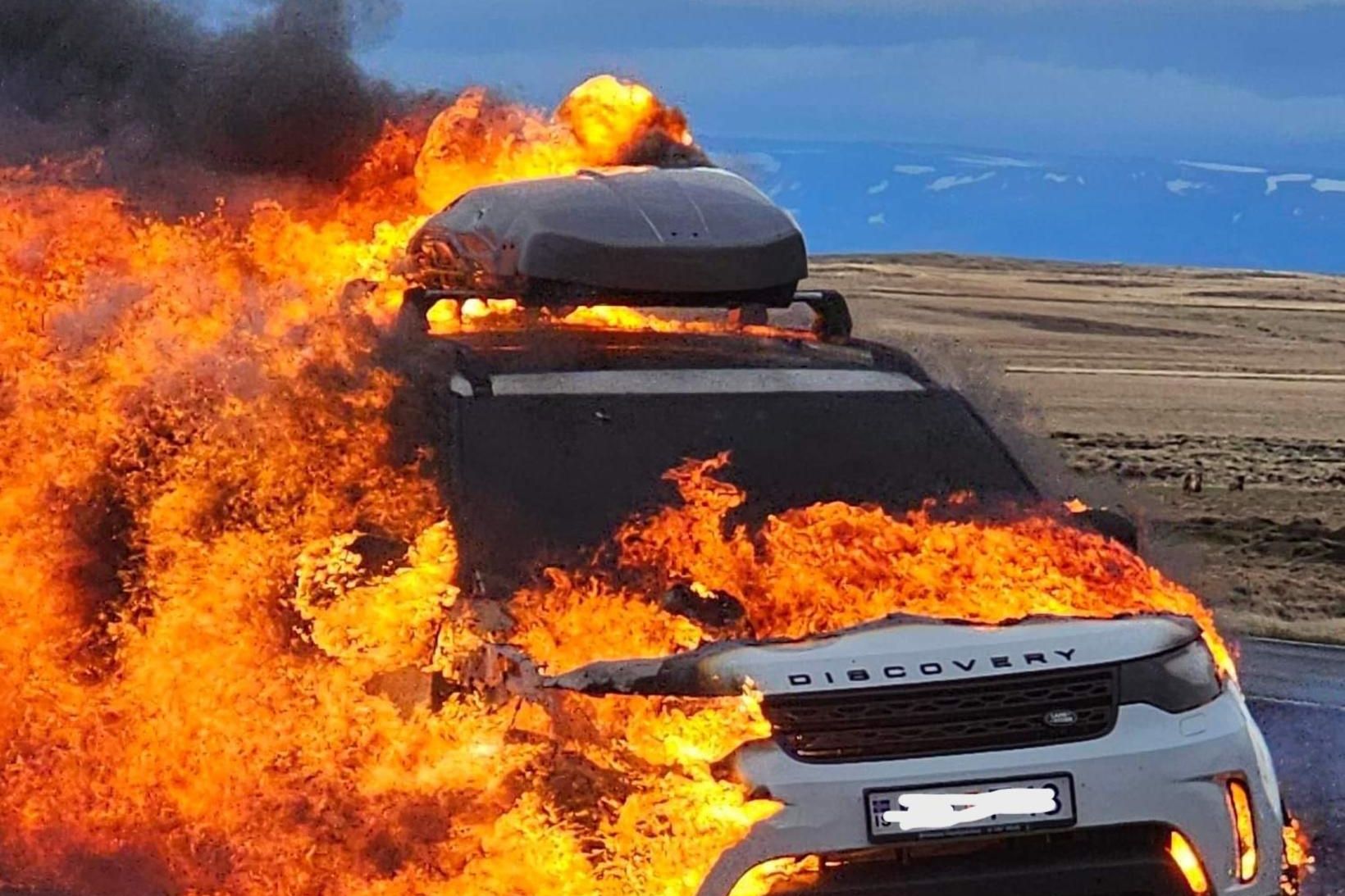Karl S. Óskarsson sölustjóri Land Rover hjá BL umboði, segist …