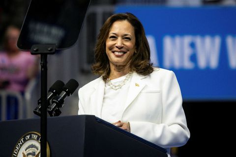 Kamala Harris, forsetaefni demókrata í Bandaríkjunum.