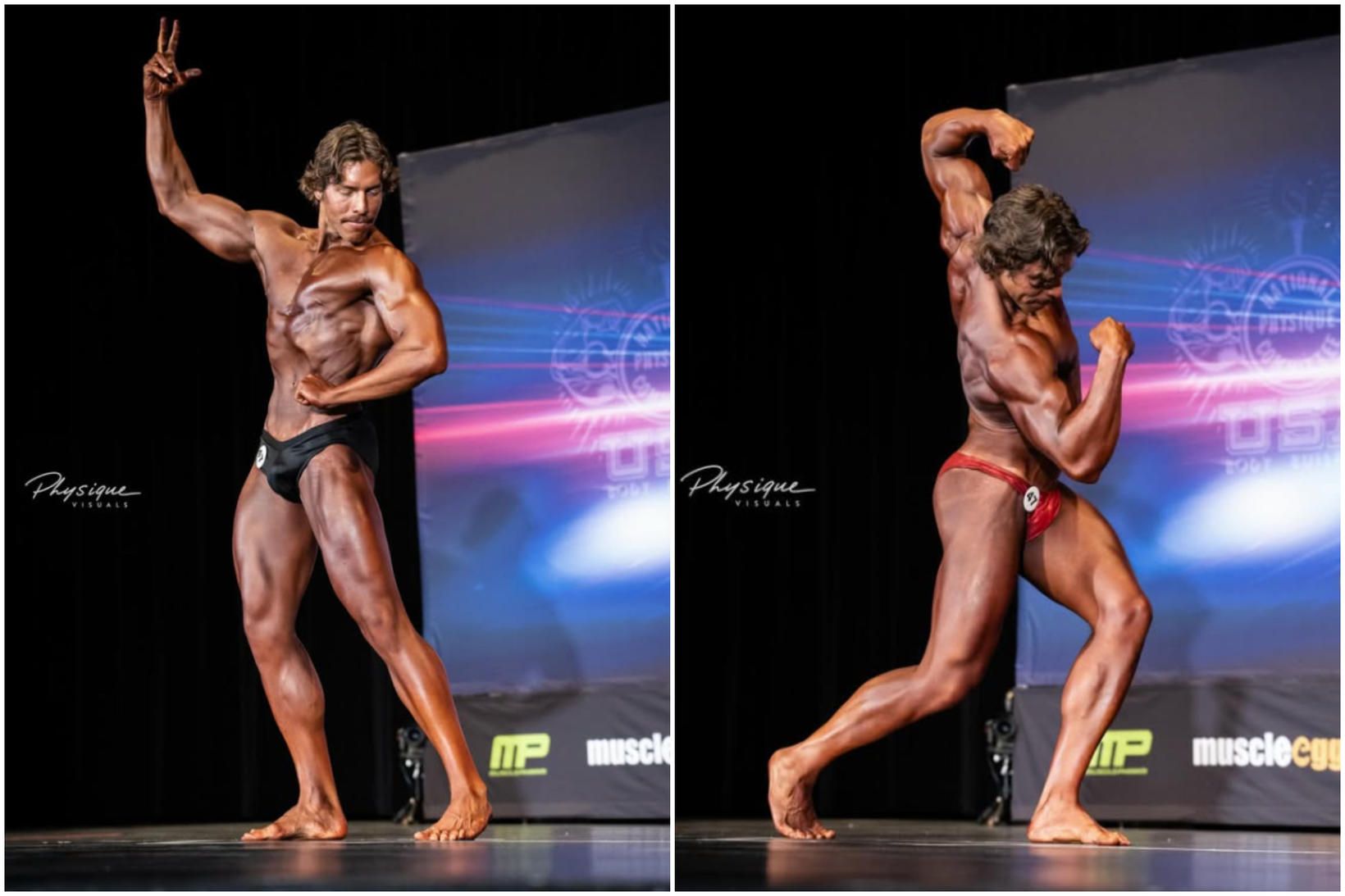 Sonur Schwarzenegger vann vaxtarræktarkeppni