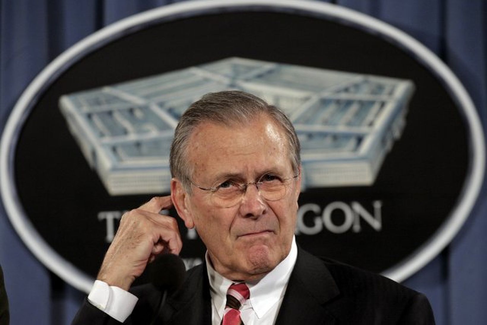 Donald Rumsfeld, fyrrverandi varnarmálaráðherra Bandaríkjanna.