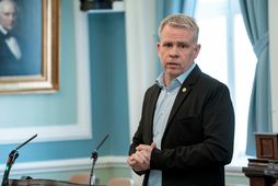 Sigmar Guðmundsson í ræðustól.