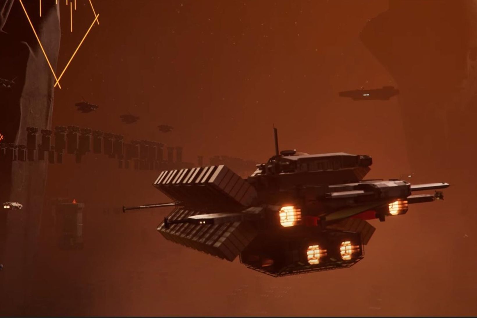 Brotabrot heimsmyndar EVE Frontier þar sem sögusviðið er sveipað dulúðugu …