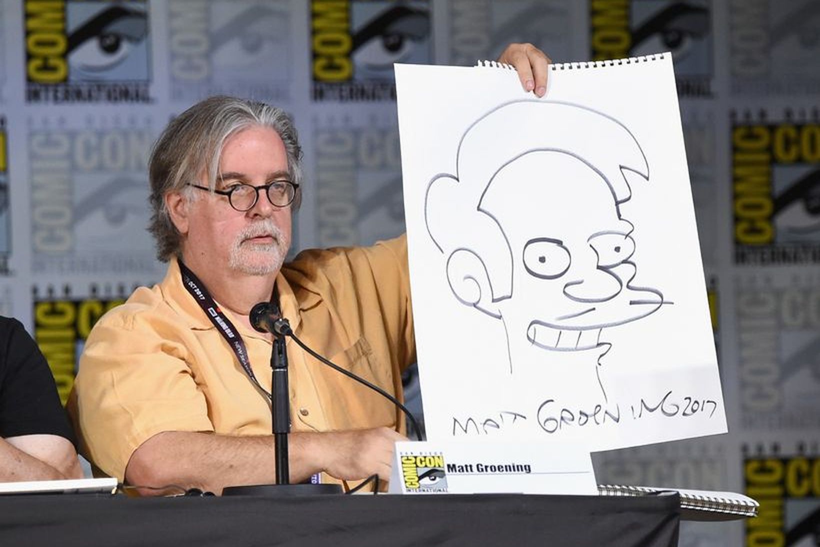 Matt Groening er bæði höfundur og framleiðandi The Simpsons.