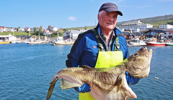 Sá stóri fékkst á Mánáreyjahryggnum
