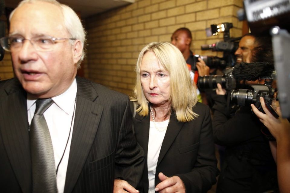 June Steenkamp, móðir Reevu Steenkamp, unnustu Pistorius.