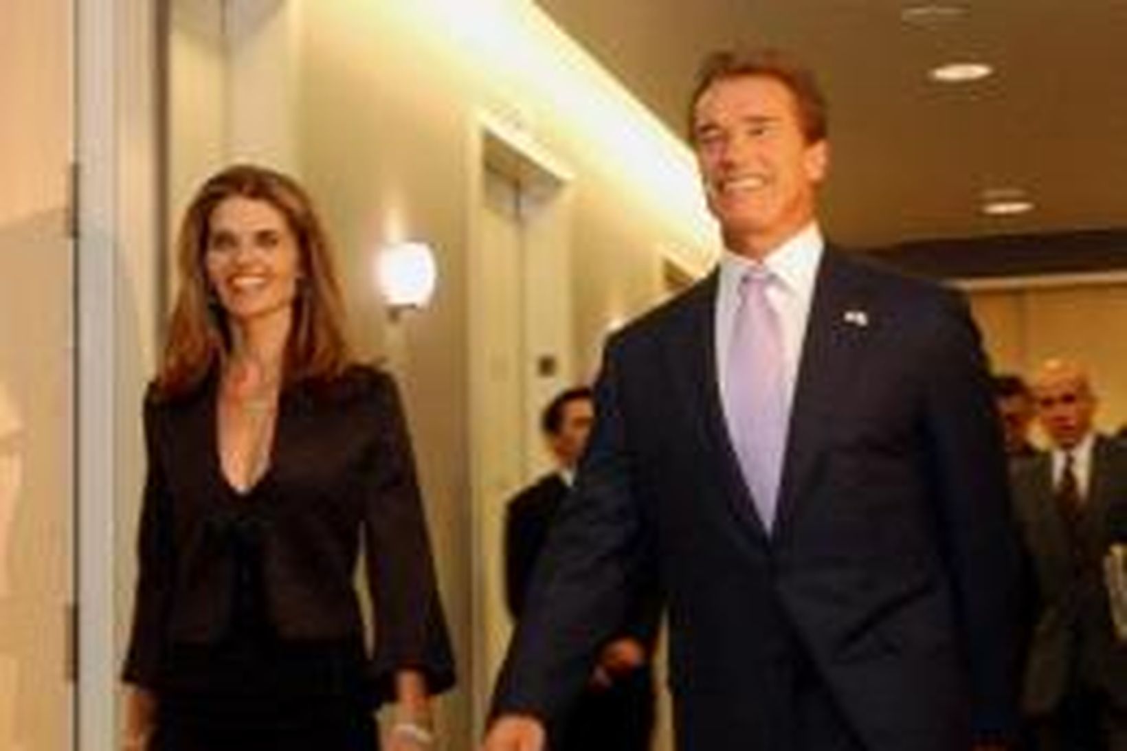 Arnold Schwarzenegger og kona hans, Maria Shriver.