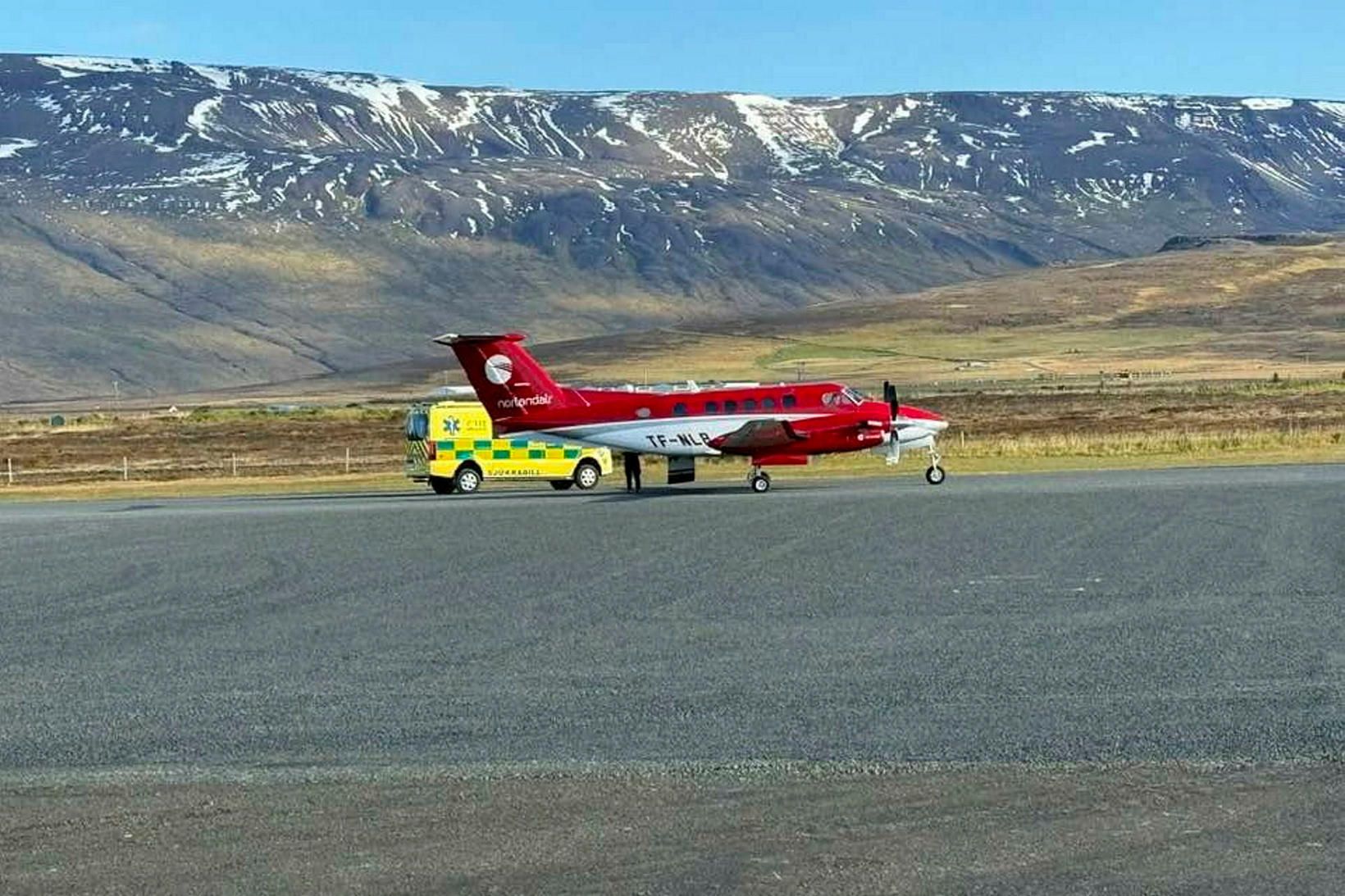 Isavia réðst í endurbætur á vellinum og hlaði hans fyrr …