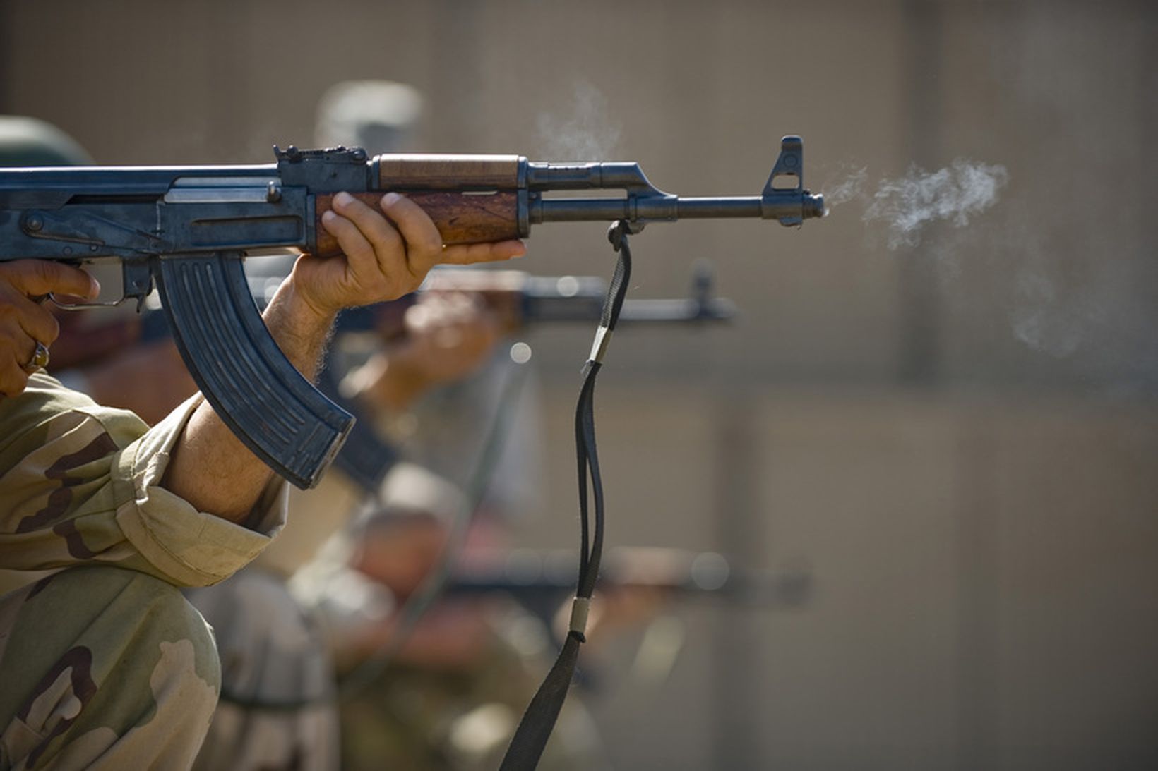 Kalashnikov-riffill, betur þekktur undir nafninu AK-47.