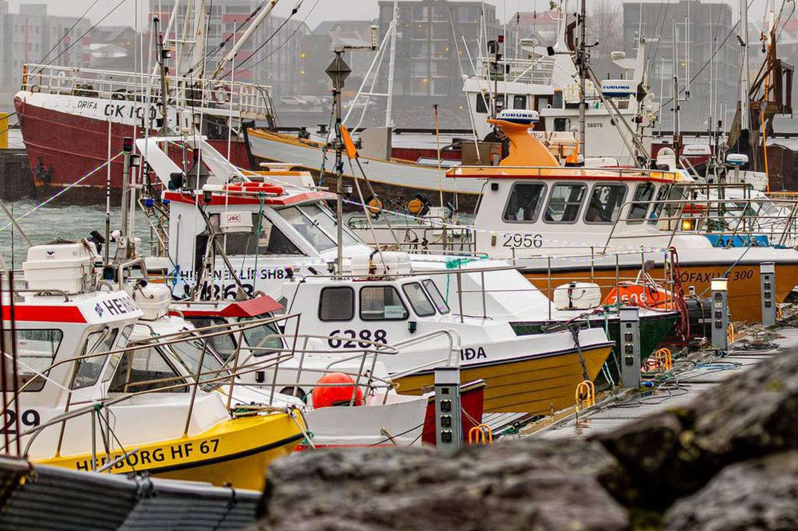 Fækkað hefur töluvert í fiskiskipaflotanum á síðustu áratugum.