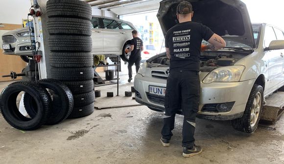 Sækja og skila bílnum að þjónustu lokinni 