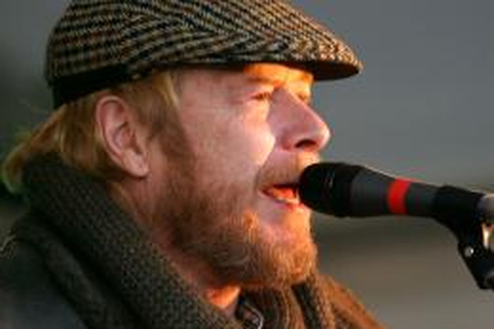 Long John Baldry á tónleikum með Stuðmönnum í Reykjavík á …