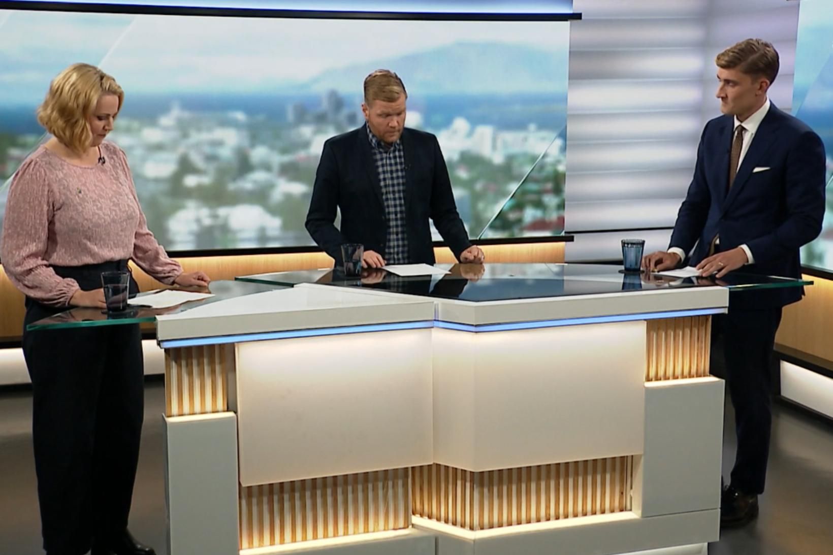 Heitar umræður í Kastljósi: „Mér bregður pínulítið“